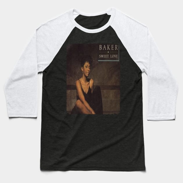 Anita Baker Poster Part IV Baseball T-Shirt by wild viking studio official